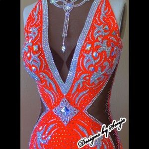 Hot Competition-ready Latin Dress